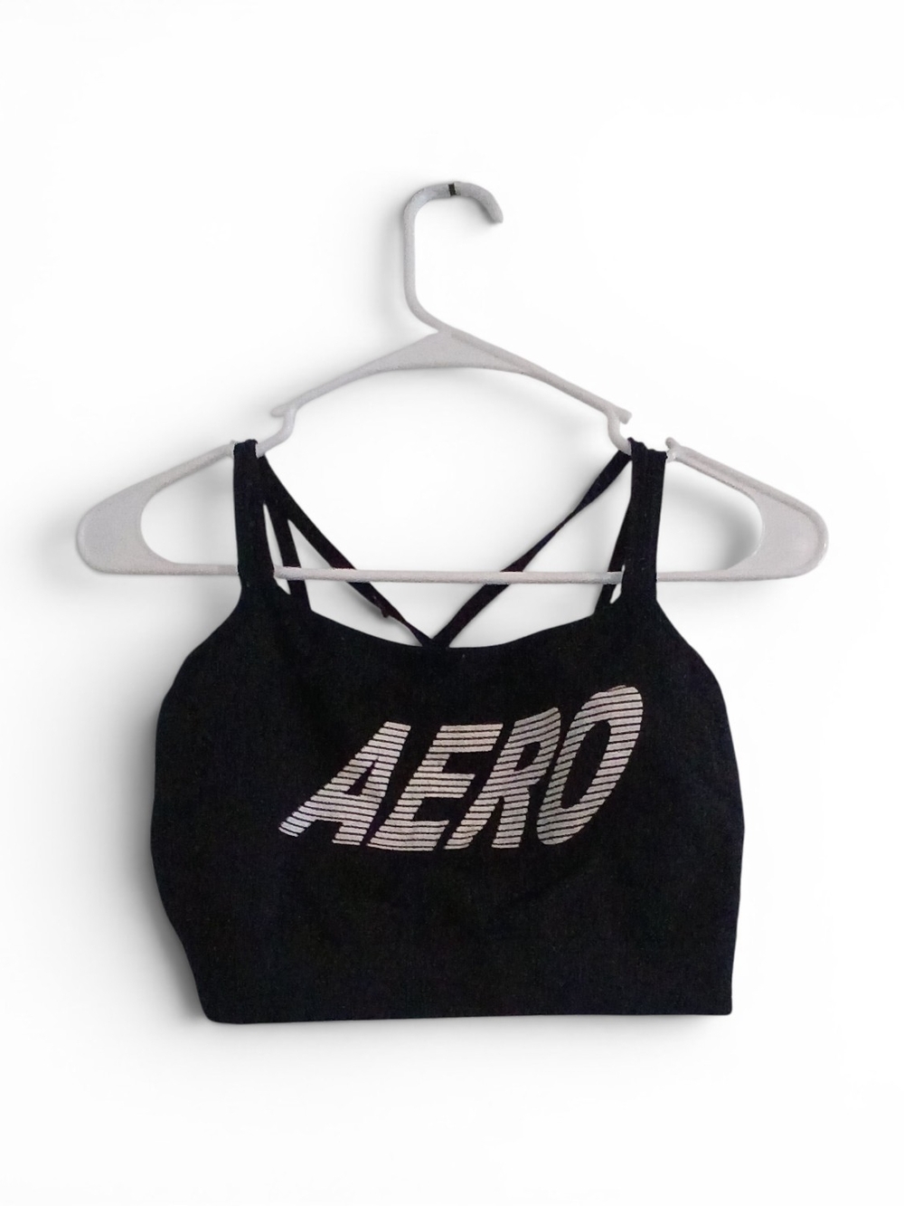 Aeropostale Black Sports Bra